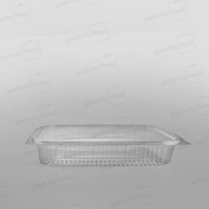 Somoplast PET Clear Hinged Rect. Container - 750cc