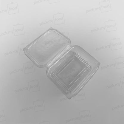 Somoplast PET Clear Hinged Rect. Container - 750cc