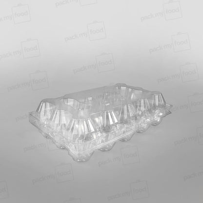 Somoplast Hinged Egg Container - Fit 15 Eggs