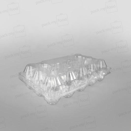 Somoplast Hinged Egg Container - Fit 15 Eggs