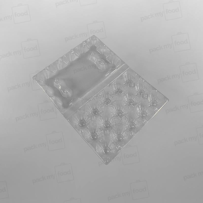 Somoplast Hinged Egg Container - Fit 15 Eggs