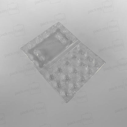 Somoplast Hinged Egg Container - Fit 15 Eggs