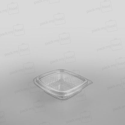 Somoplast Clear Hinged Flat Square Container