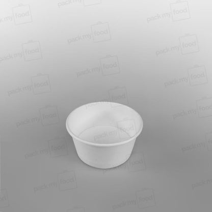 Paper Ice Cream Cups - Plain White