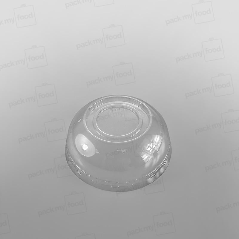 Clear Domed Lid To Fit Ice Cream Cups - White & Green Designs
