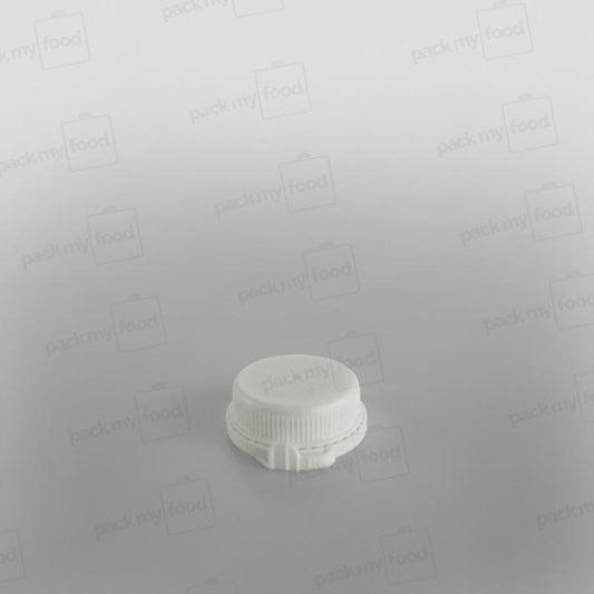 White Caps For Clear Bottles