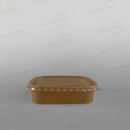 Kraft Paper Rectangular Food Box