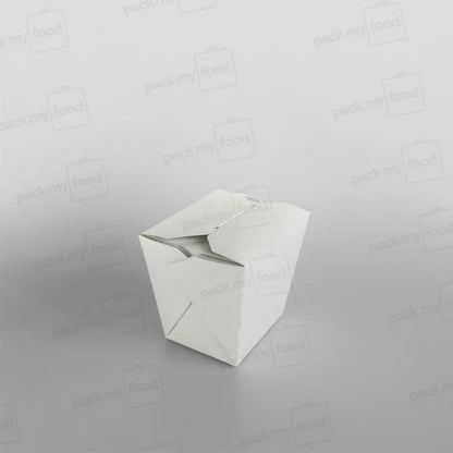 Compostable Leakproof Container, White