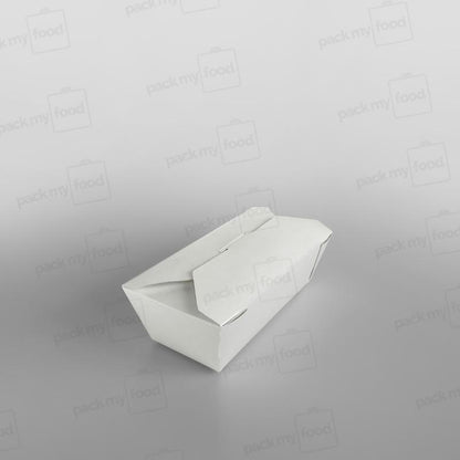 Compostable Leakproof Container, White