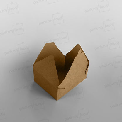 Compostable Leakproof Container, Brown