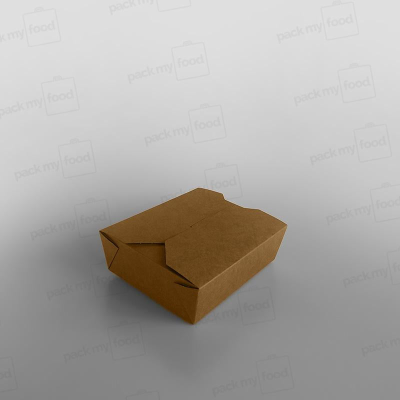 Compostable Leakproof Container, Brown