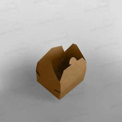 Compostable Leakproof Container, Brown