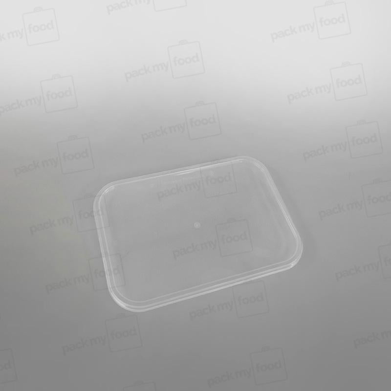 Black Rectangular Microwavable Container