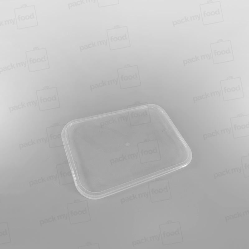 Black Rectangular Microwavable Container