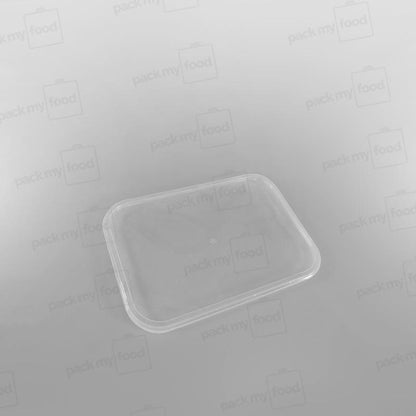 Black Rectangular Microwavable Container