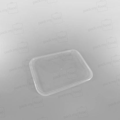 Black Rectangular Microwavable Container