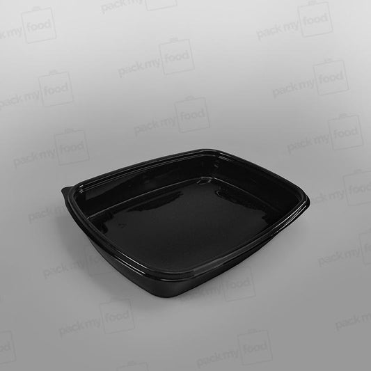 Somoplast Premium Black Rectangular Microwavable Container