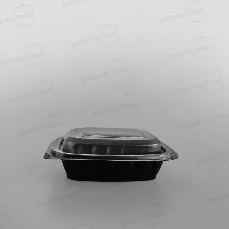 Somoplast Small Black Microwavable Take Away Container