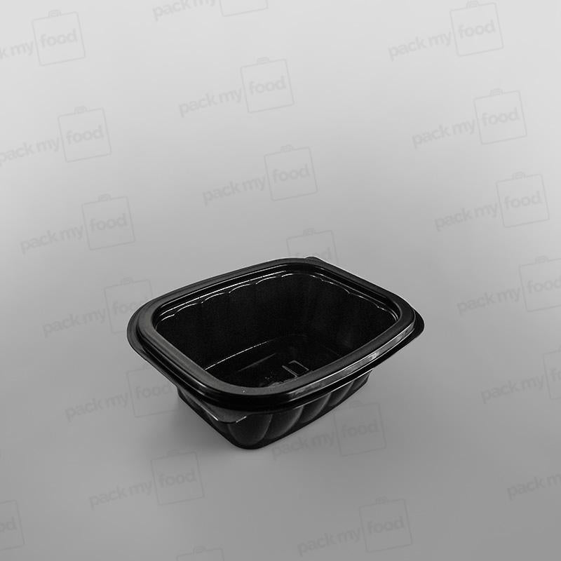 Somoplast Small Black Microwavable Take Away Container
