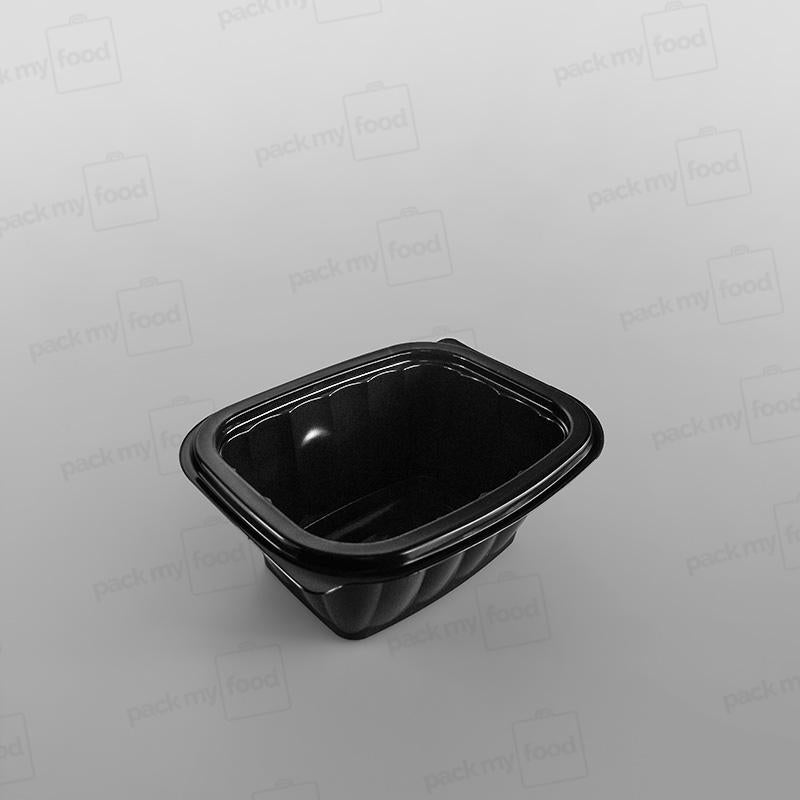 Somoplast Small Black Microwavable Take Away Container
