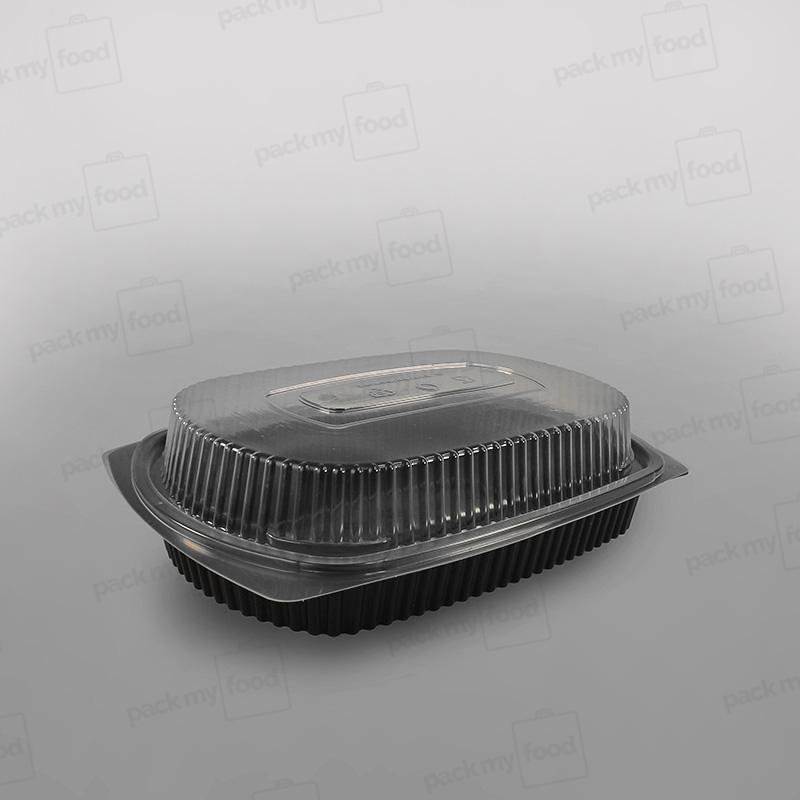 Mani [M-9000TM2] 1040ml Clear Medium Domed Lids