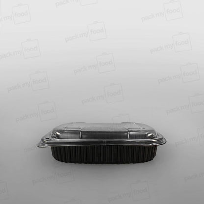 PP Lid For GPI Cookipack Black Microwavable Container