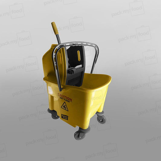 Bucket & Ringer Mopping Combo - Yellow