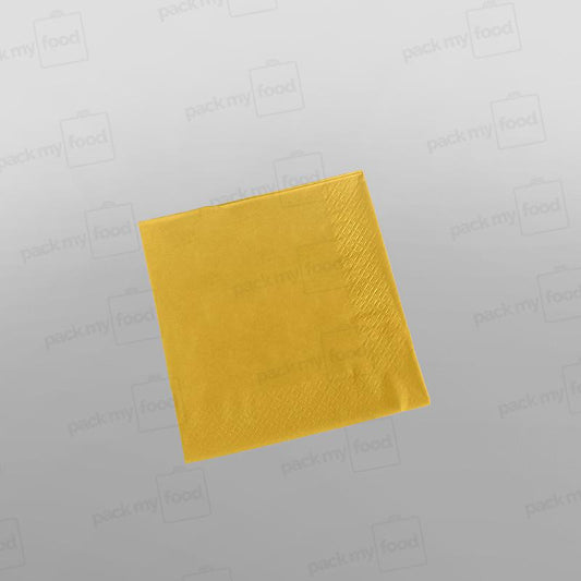 Poppies Napkin Yellow 2 Ply