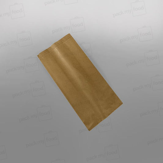 Kraft Ribbed Baguette Paper Bag - 5.5 x11.5inch