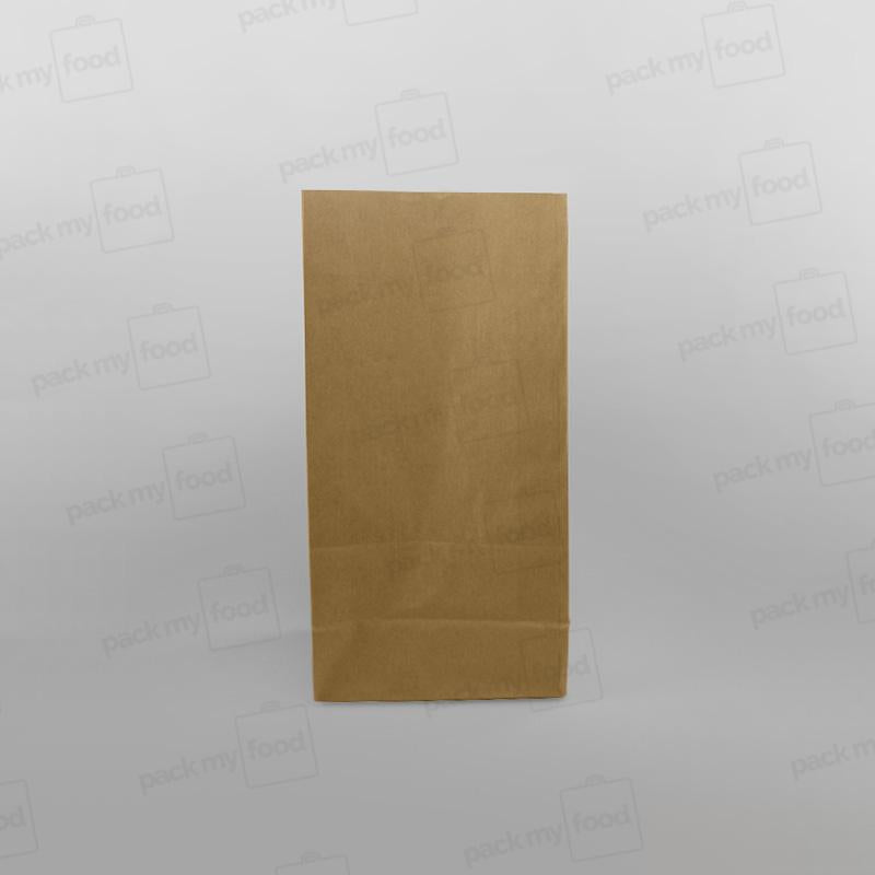 Brown Paper Grab Bag/ Take Away Bag, No Handles