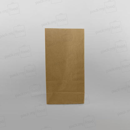 Brown Paper Grab Bag/ Take Away Bag, No Handles