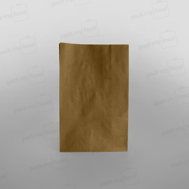 Brown Paper Grab Bag/ Take Away Bag, No Handles