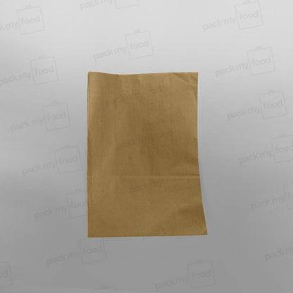 Brown Paper Grab Bag/ Take Away Bag, No Handles