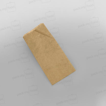 Brown Thermal Hot & Crispy Chip Bags - 127 x 177 x 254mm