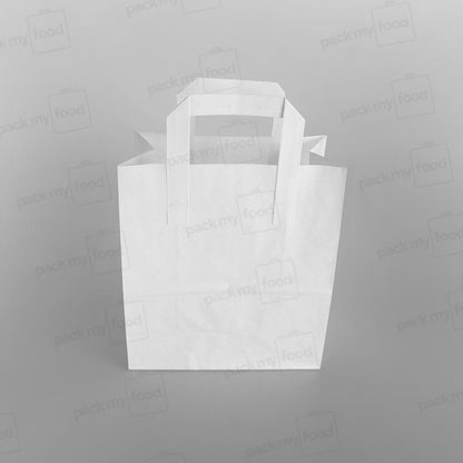 White Paper Carrier Bag