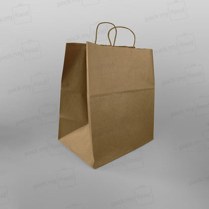Premium Kraft Twisted Handle Paper Carrier Bag