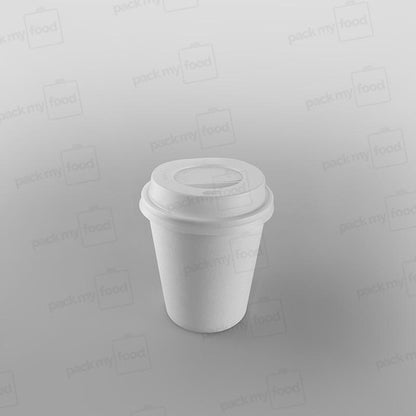 Go-Pak White Paper Cup Hot - Single Wall
