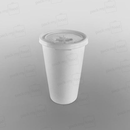 Go-Pak White Paper Cup Hot - Single Wall