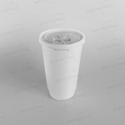 Go-Pak White Paper Cup Hot - Double Wall