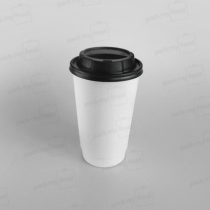 Go-Pak White Paper Cup Hot - Double Wall