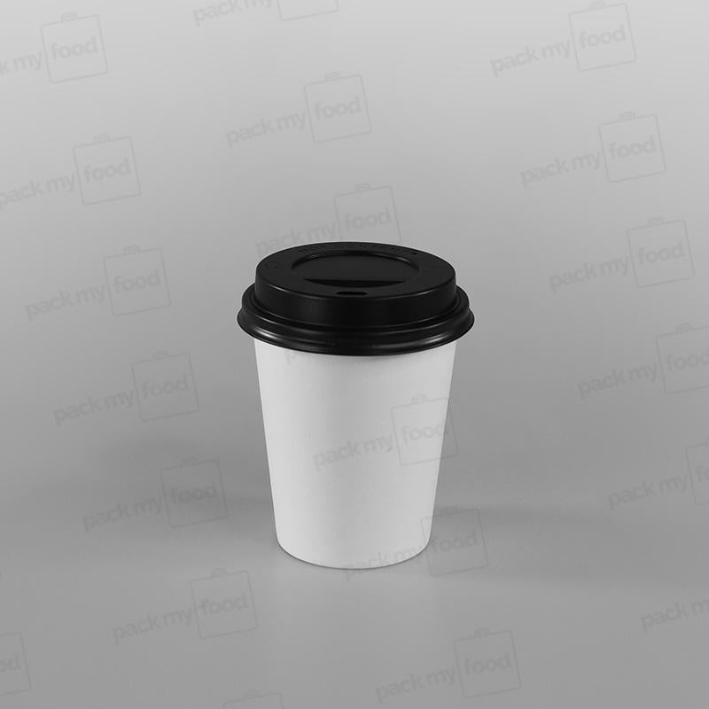Single Wall White Paper Coffee Cup