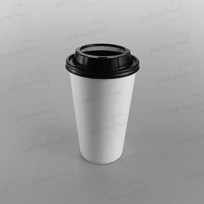 Single Wall White Paper Coffee Cup