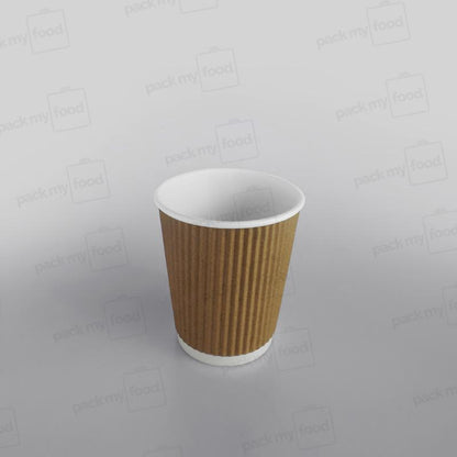 Ripple Paper Cup Hot - Kraft