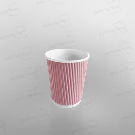 Ripple Kraft Paper Cup Hot - Various Colours