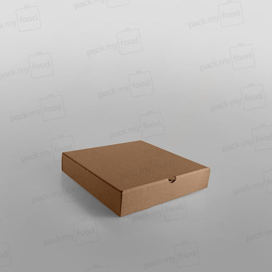 Pizza Box Brown Plain, Square