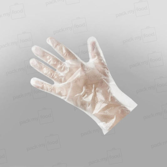 Polythene Gloves Clear