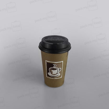 Solo Plastic Lid Sip Thru Black - 10oz