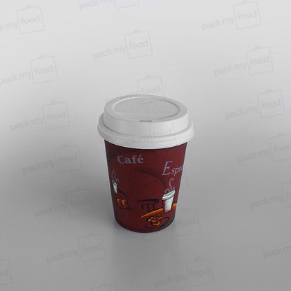 Solo Plastic Lid Sip Thru White