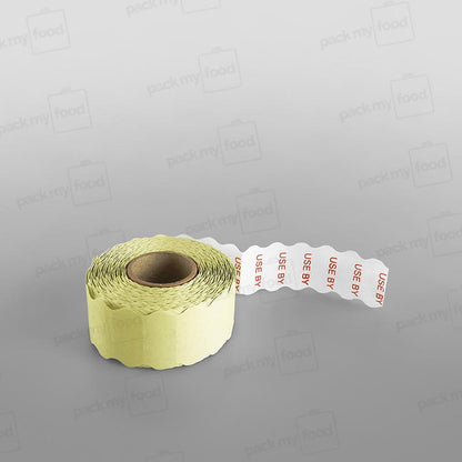Label [CT4] USE BY White