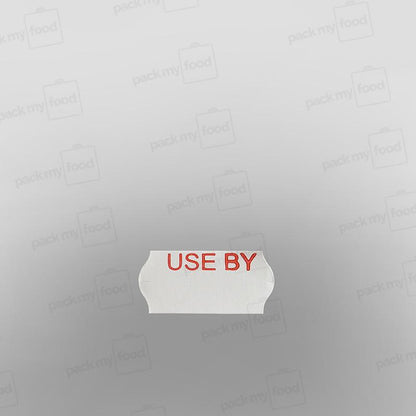 Label [CT4] USE BY White